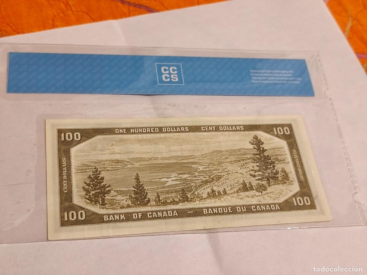Billetes extranjeros: Canad&aacute; 100dollares 1954 CCCS-50 - Foto 2
