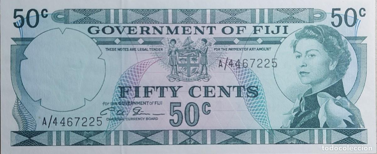 Billetes extranjeros: BILLETE DE 50 CENTS ( FUJI ) 1971 PK 73B ( UNC/ PLANCHA )