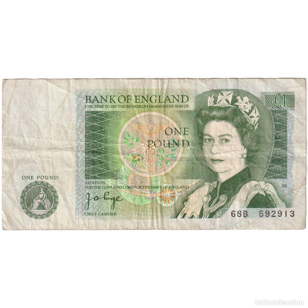 Billetes extranjeros: [#1234919] Gran Breta&ntilde;a, 1 Pound, BC