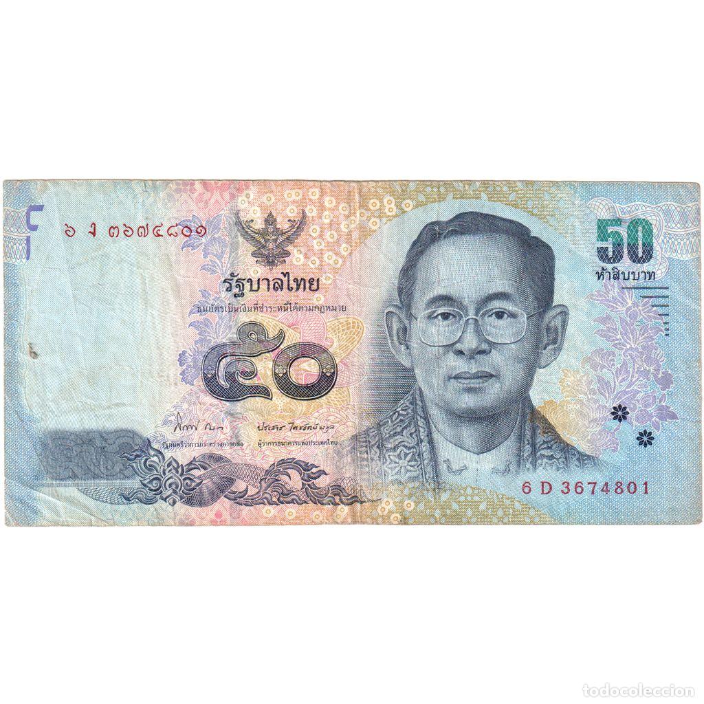 Billetes extranjeros: [#1234924] Billete, 50 Baht, Tailandia, BC+