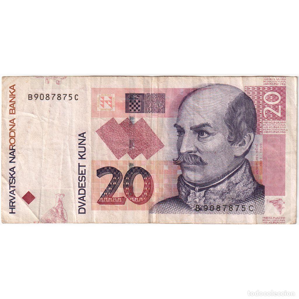 Billetes extranjeros: [#1234922] Billete, 20 Kuna, 2012, Croacia, 2012-07-09, KM:39, MBC