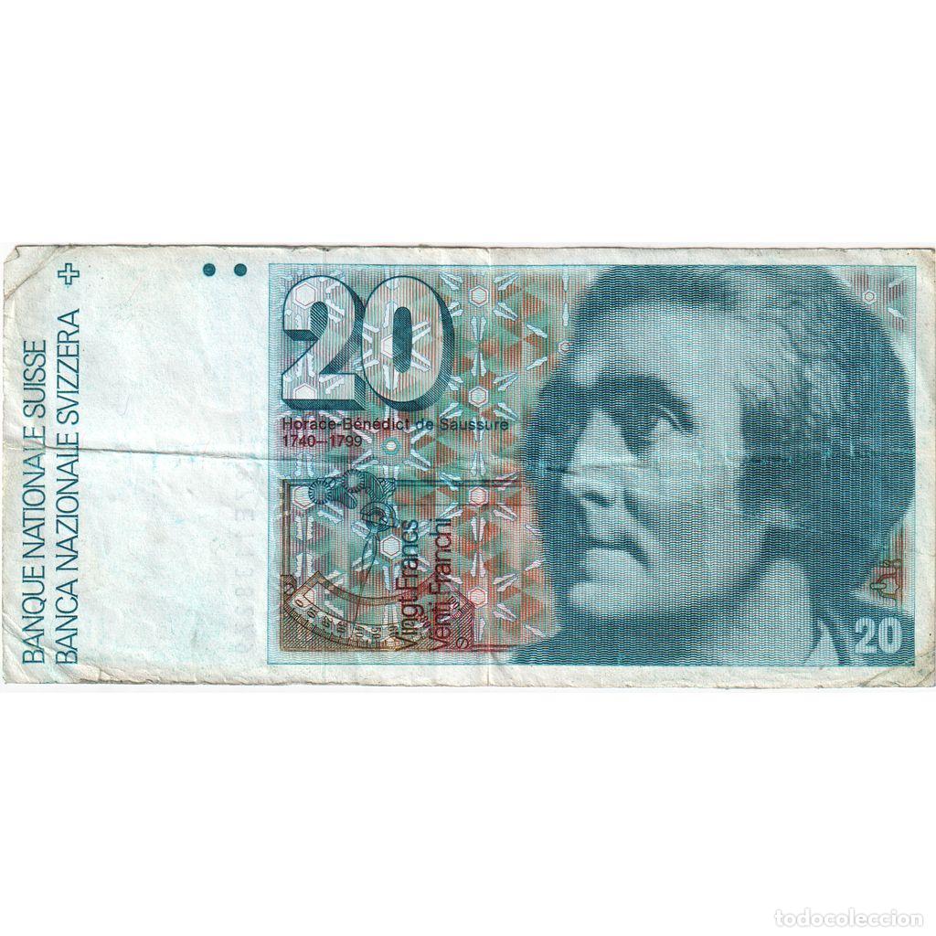 Billetes extranjeros: [#1234900] Billete, 20 Franken, 1983, Suiza, 1983, KM:55e, MBC