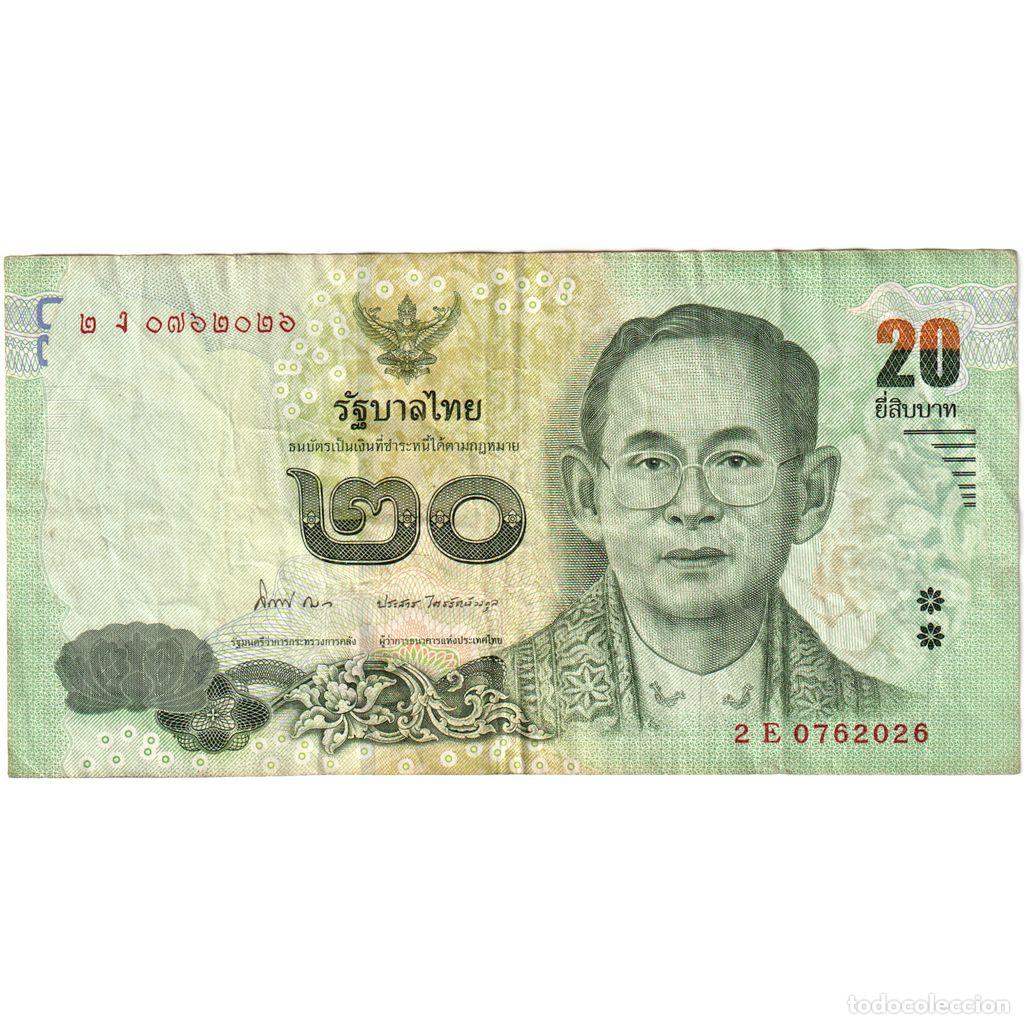 Billetes extranjeros: [#1234925] Tailandia, 20 Baht, MBC