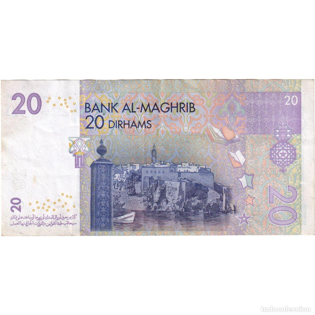 Billetes extranjeros: [#1234929] Marruecos, 20 Dirhams, MBC+ - Foto 2