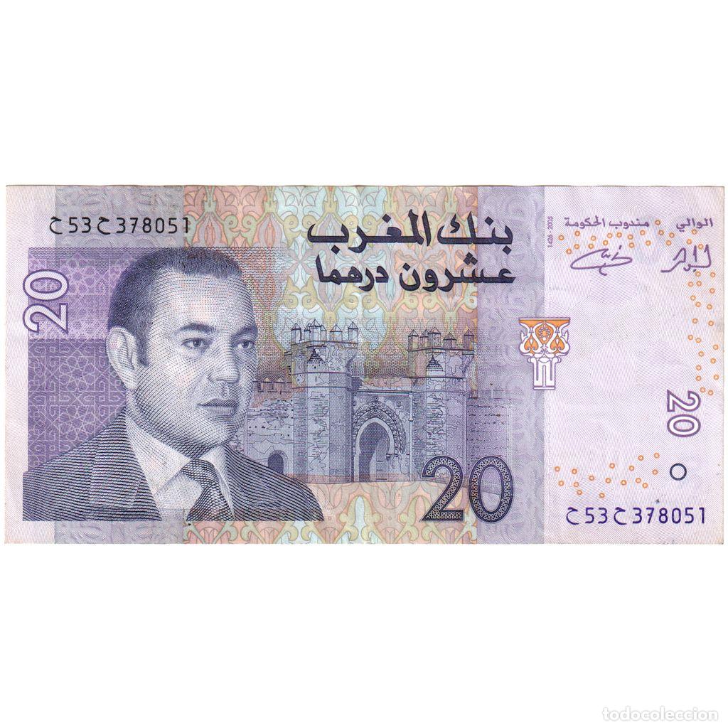 International Banknotes: [#1234929] Marruecos, 20 Dirhams, MBC+