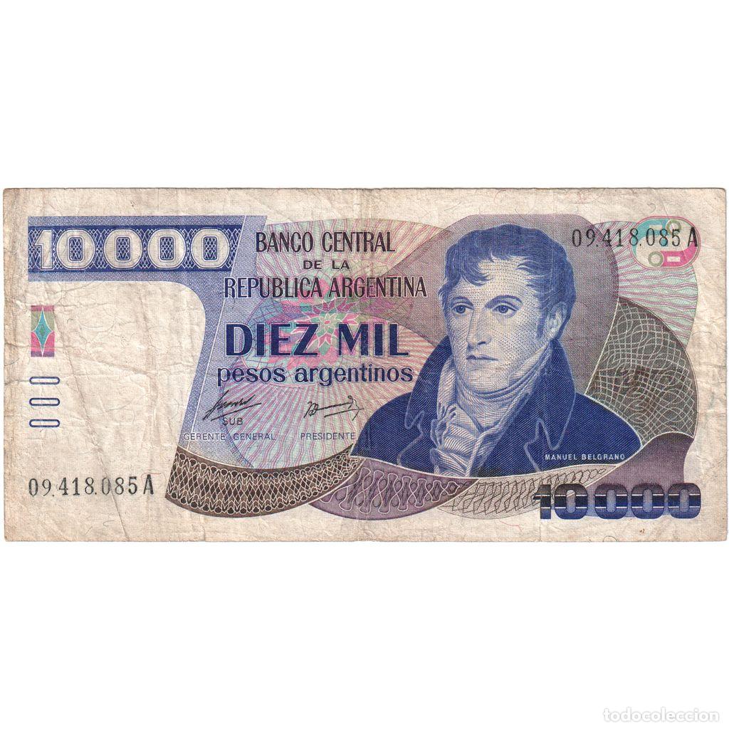 International Banknotes: [#1234959] Argentina, 10,000 Pesos, BC