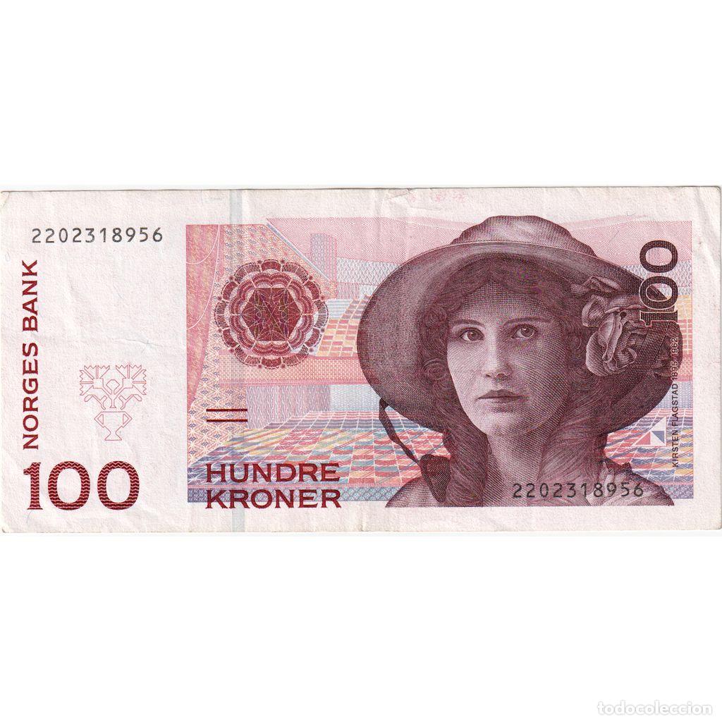 Billetes extranjeros: [#1234938] Noruega, 100 Kroner, 1995, MBC