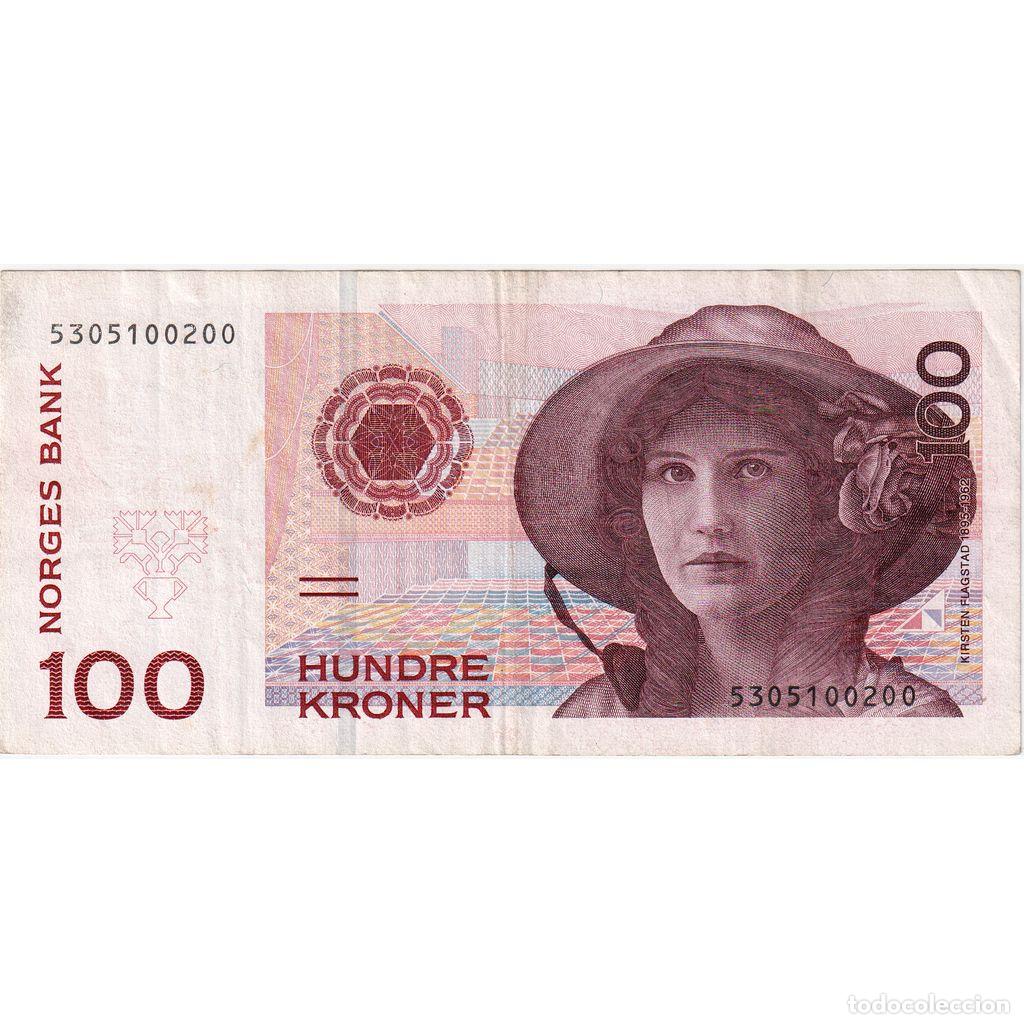 Billetes extranjeros: [#1234940] Noruega, 100 Kroner, 1998, MBC