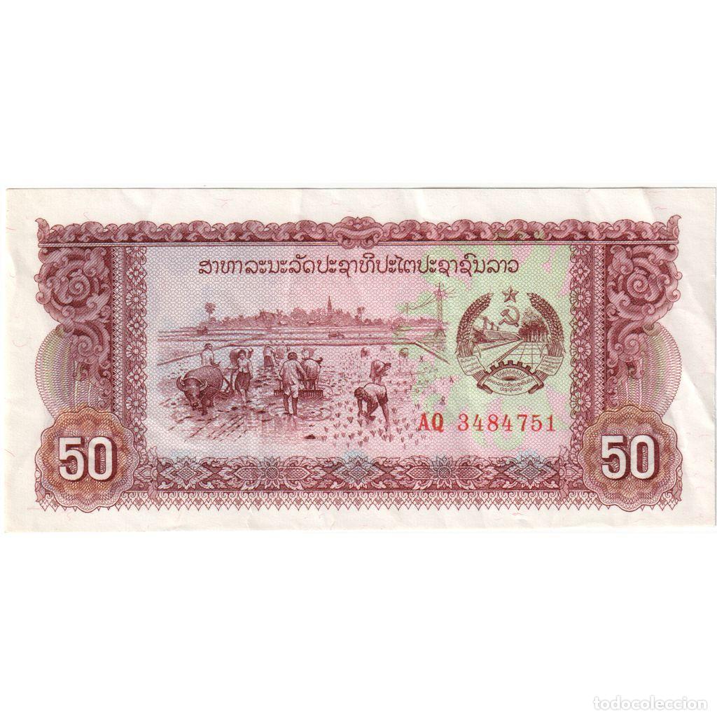 Billetes extranjeros: [#1235019] Billete, 50 Kip, Lao, KM:29r, UNC