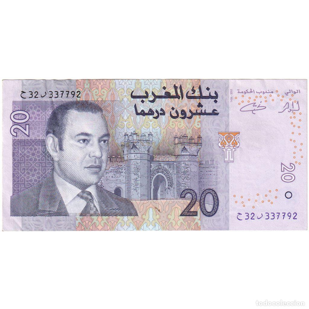 Billetes extranjeros: [#1234995] Marruecos, 20 Dirhams, EBC