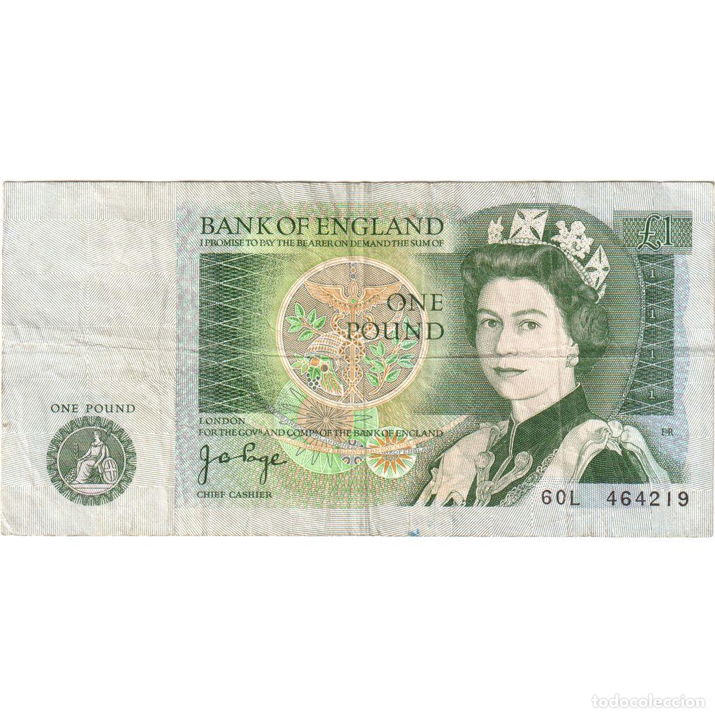 Billetes extranjeros: [#1235023] Gran Breta&ntilde;a, 1 Pound, BC+