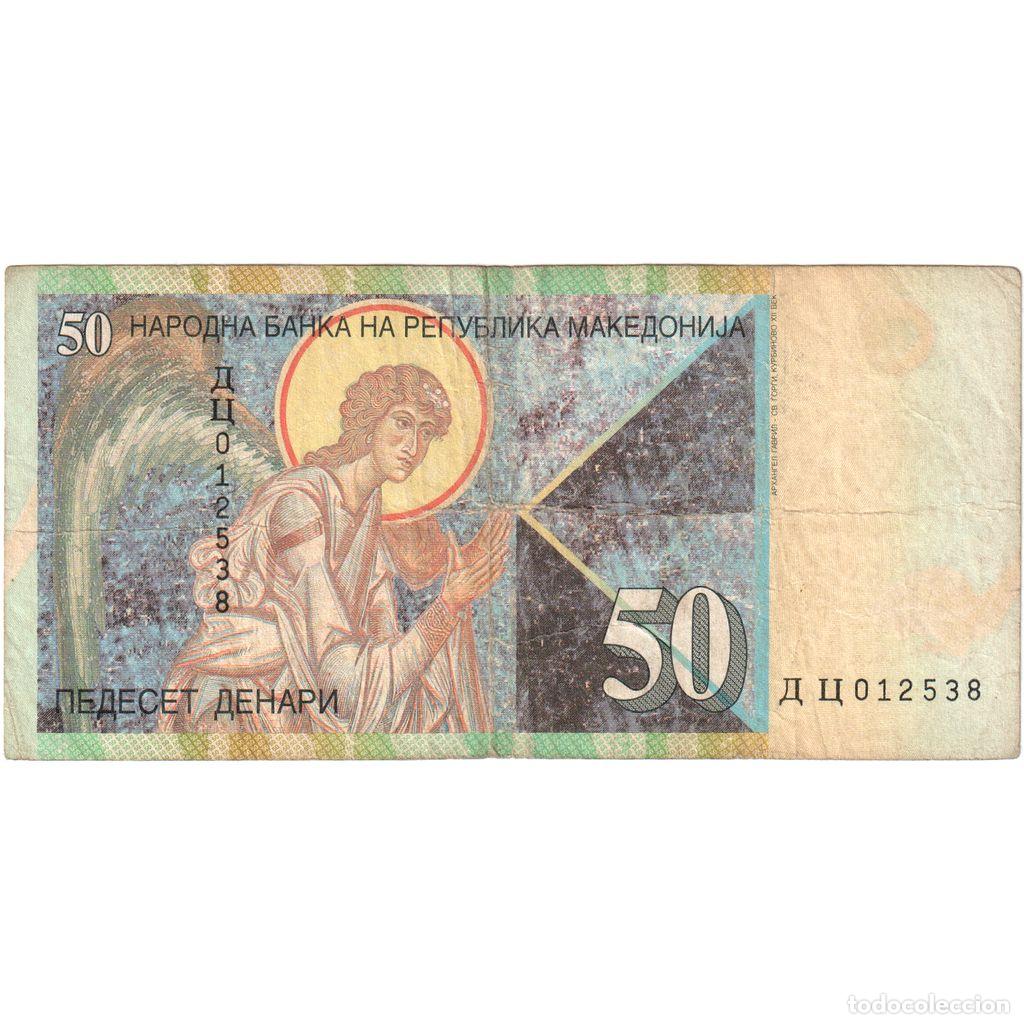 Billetes extranjeros: [#1235033] Macedonia, 50 Denari, BC+ - Foto 1