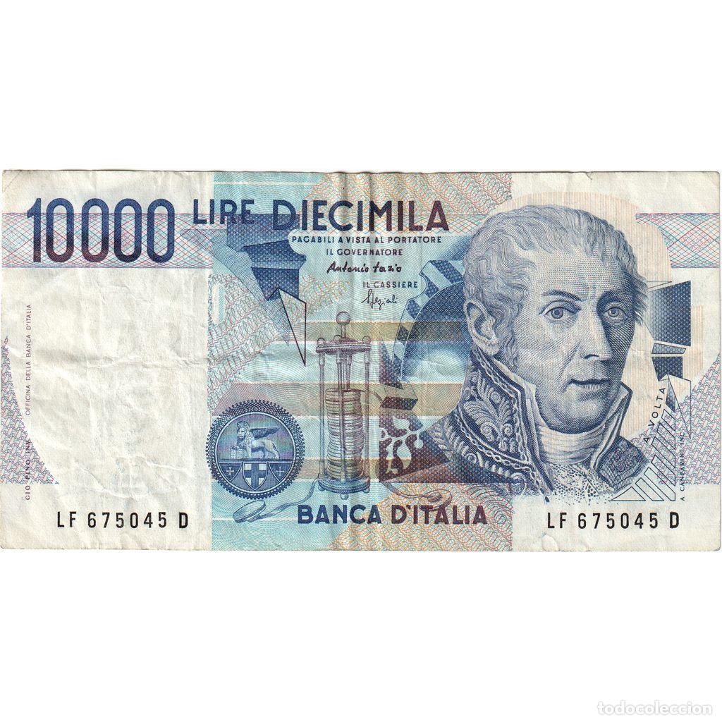 Billetes extranjeros: [#1235074] Italia, 10,000 Lire, 1984-09-03, BC+