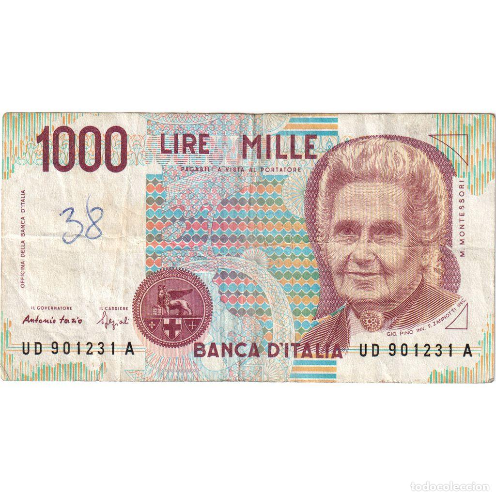 Billetes extranjeros: [#1235076] Italia, 1000 Lire, 1990-10-03, BC