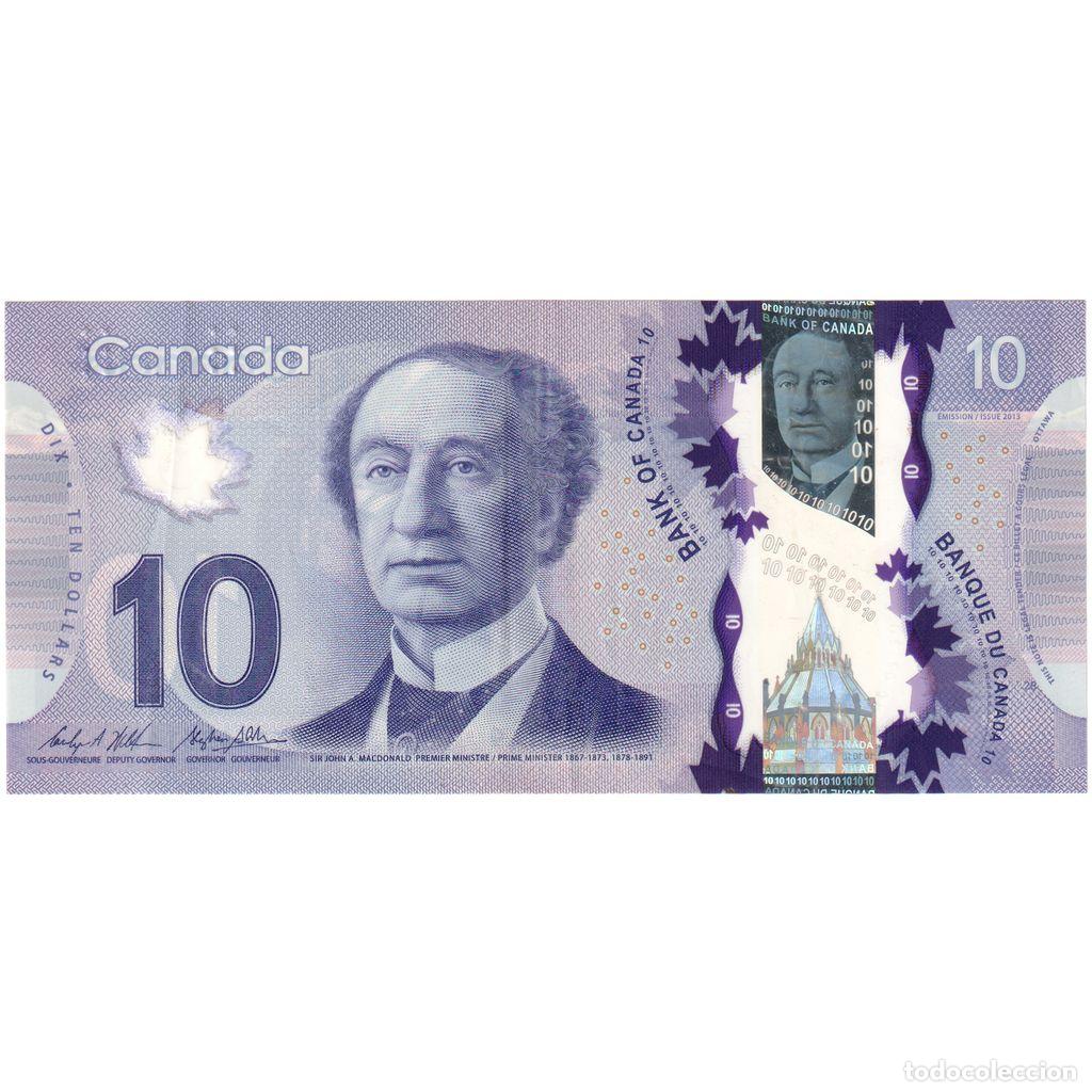 Billetes extranjeros: [#1235069] Billete, 10 Dollars, 2013, Canad&aacute;, 2013, MBC
