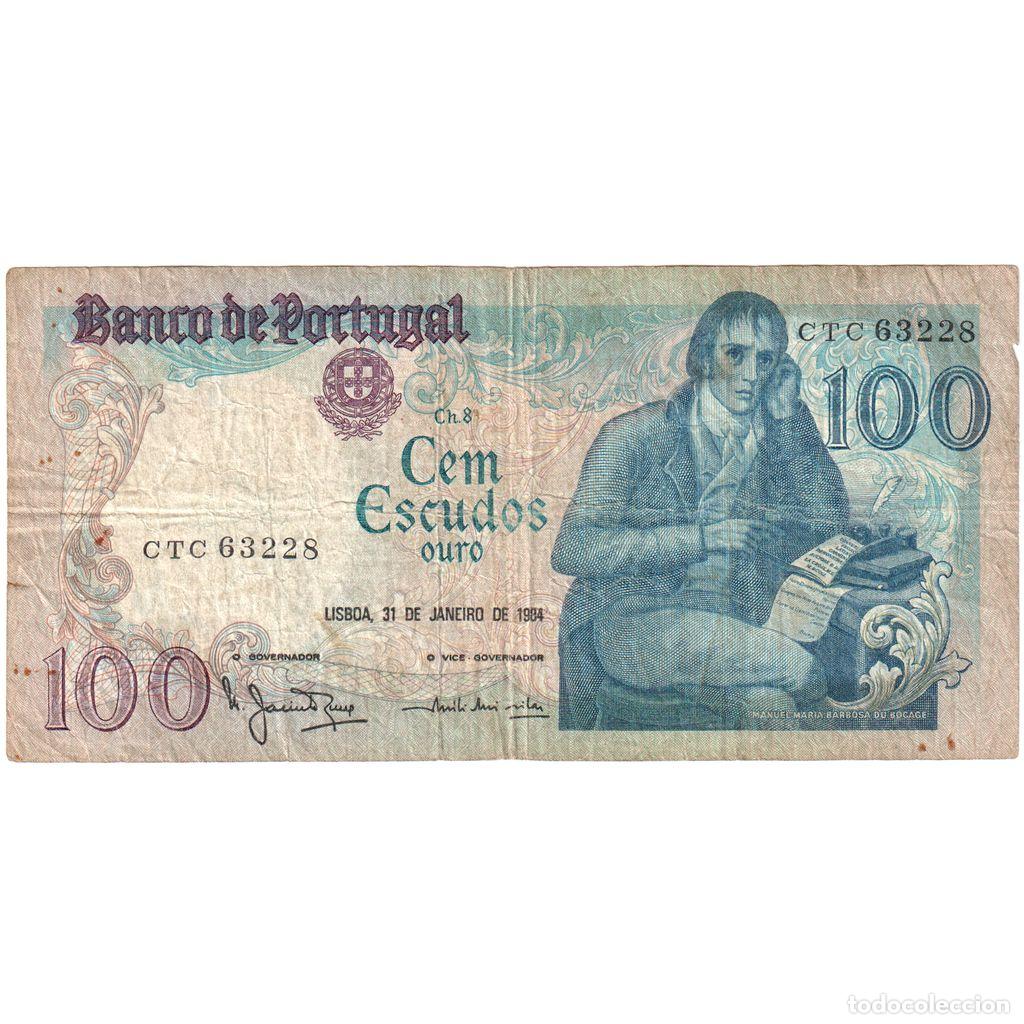 Billetes extranjeros: [#1235081] Portugal, 100 Escudos, 1984-01-31, BC