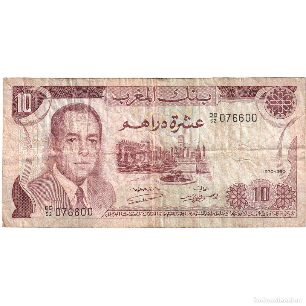 Billetes extranjeros: [#1235107] Marruecos, 10 Dirhams, BC