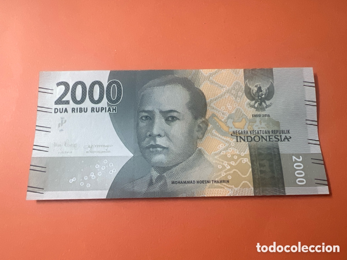 Billetes extranjeros: A110. BILLETE INDONESIA. 2000 rupiah (rupees) - Foto 1