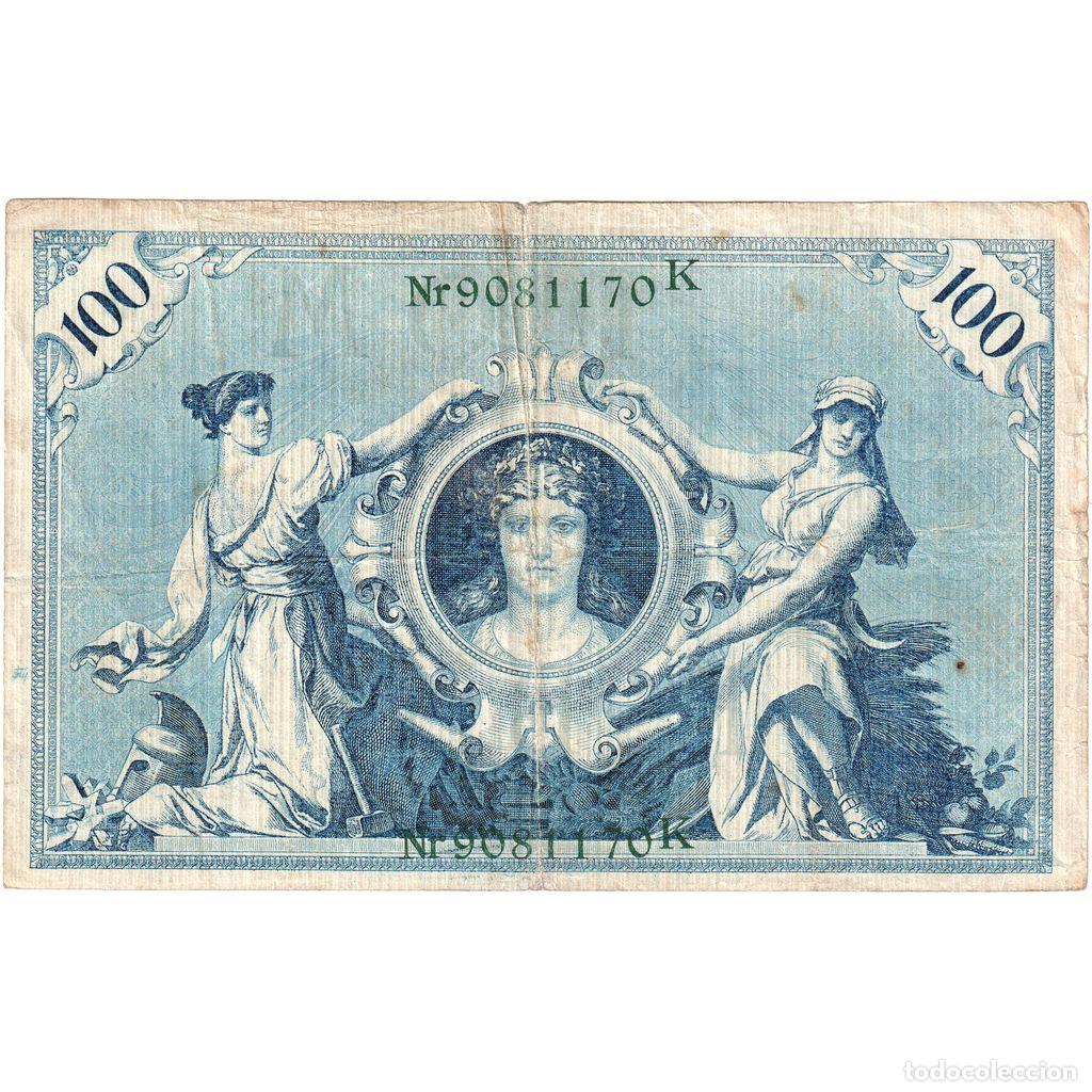 Billetes extranjeros: [#1235121] Alemania, 100 Mark, 1908-02-07, BC+ - Foto 2