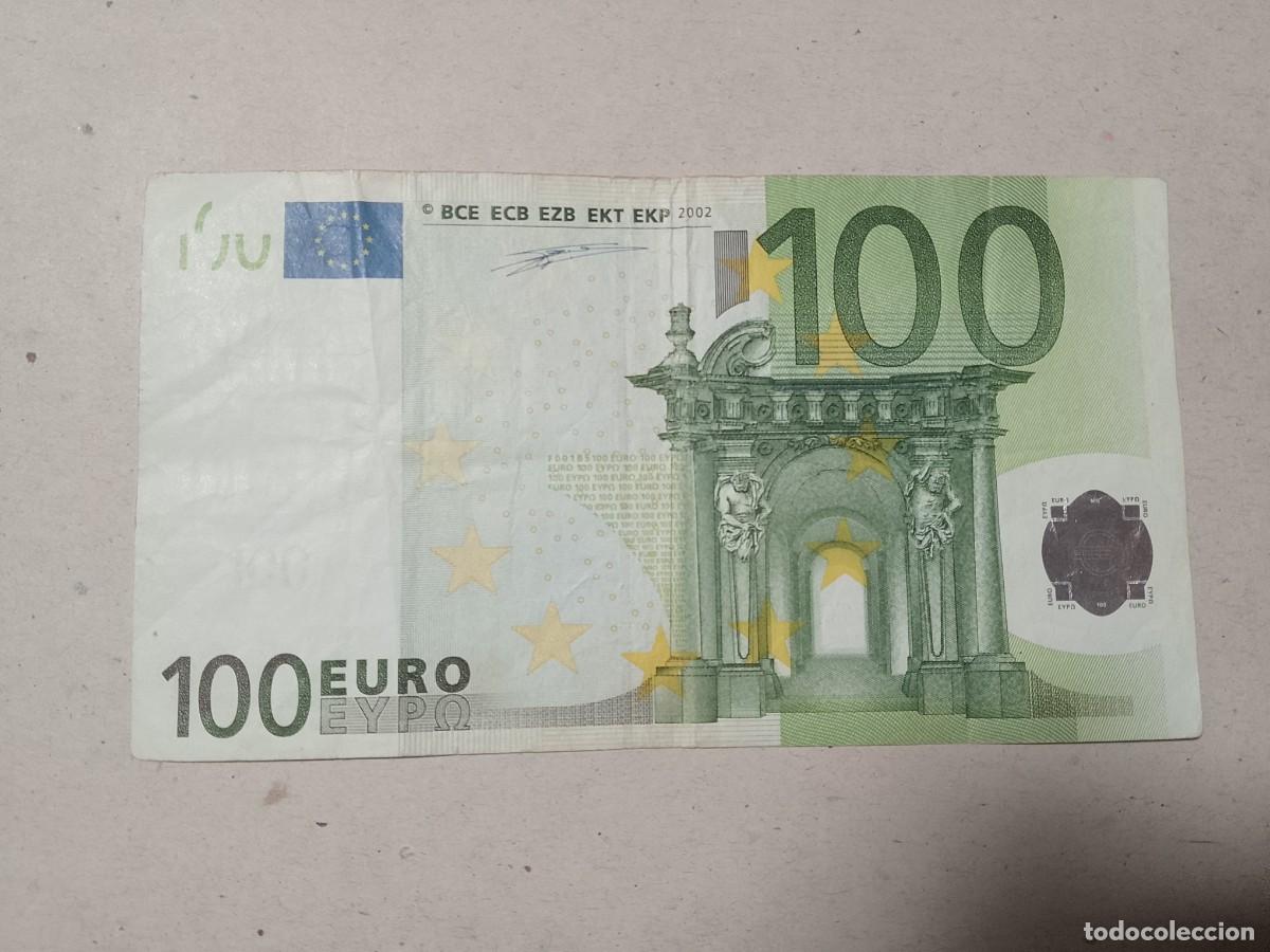 Billetes extranjeros: 100 EURO, AUSTRIA (N) F001, DUISENBERG