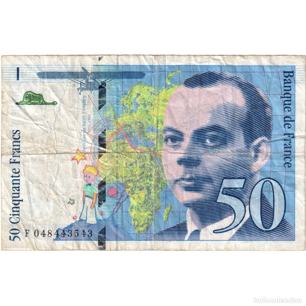 Billetes extranjeros: [#1235149] Francia, 50 Francs, St Exup&eacute;ry, F048443543, BC+