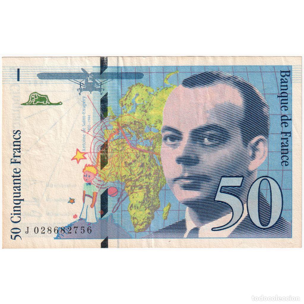 Billetes extranjeros: [#1235151] Francia, 50 Francs, St Exup&eacute;ry, 1994, J02868275, MBC+