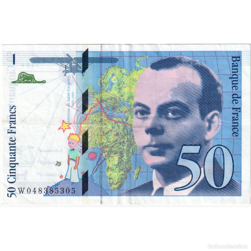 Billetes extranjeros: [#1235153] Francia, 50 Francs, St Exup&eacute;ry, W048385305, MBC+