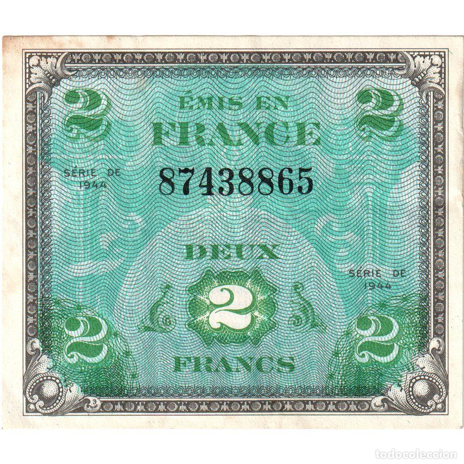 Billetes extranjeros: [#1235178] Francia, 2 Francs, Flag/France, 87438865, MBC