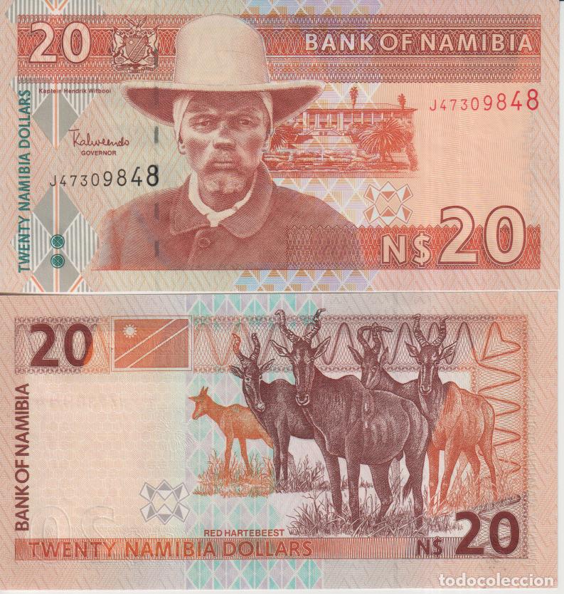 Billetes extranjeros: Namibia 20 namibia dollars Pick 66 SC/UNC - Foto 1