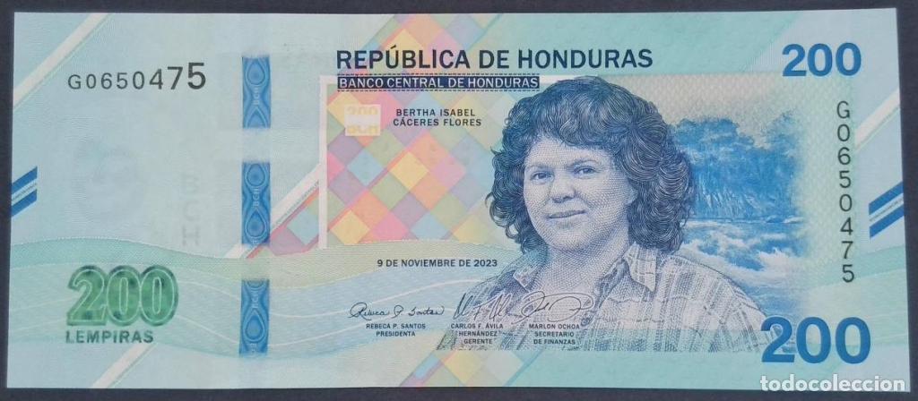 Billetes extranjeros: Honduras, 200 Lempiras 2023 - 114 - (SC / UNC) [G0650475]