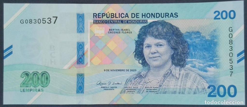 Billetes extranjeros: Honduras, 200 Lempiras 2023 - 114 - (SC / UNC) [G0830537]