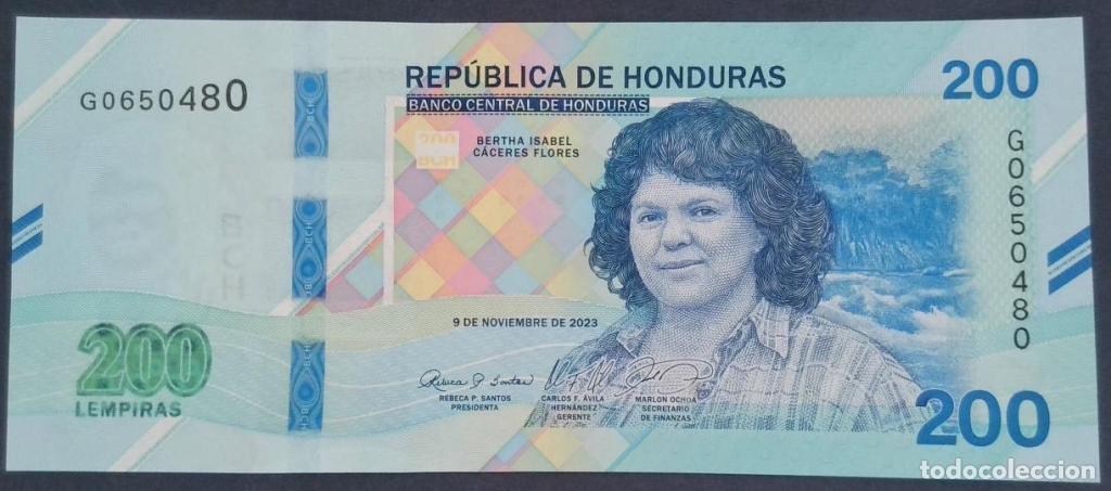 Billetes extranjeros: Honduras, 200 Lempiras 2023 - 114 - (SC / UNC) [G0650480]