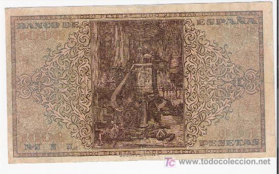 Billetes locales: BURGOS..........1000 PTS 1938................EBC- - Foto 2