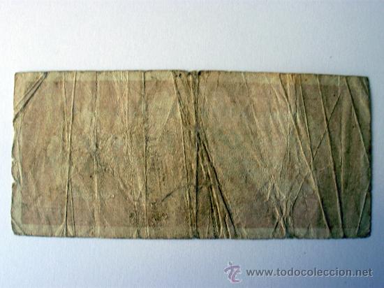 Billetes locales: MATAR&Oacute; - 50 CTS. TURR&Oacute; 1706 - Foto 2
