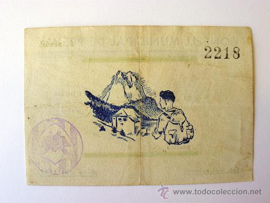 Billetes locales: PREMIA - 1 PTS. TURR&Oacute; 2309 - Foto 2
