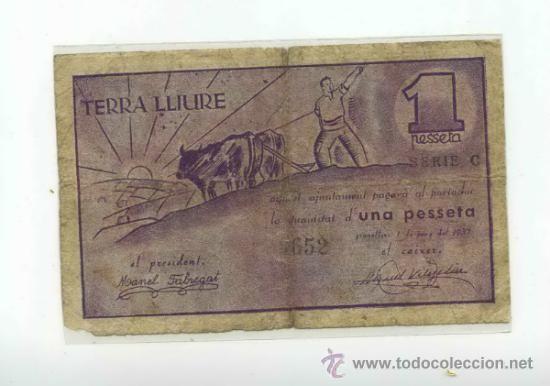 Billetes locales: GRANOLLERS 1 PTS - Foto 2