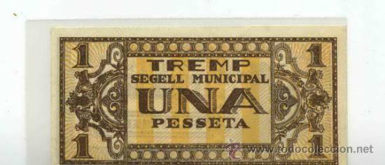 Billetes locales: TREMP 1  PTA - Foto 2