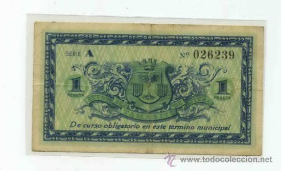 Billetes locales: TAMARITE 1  PTA - Foto 2