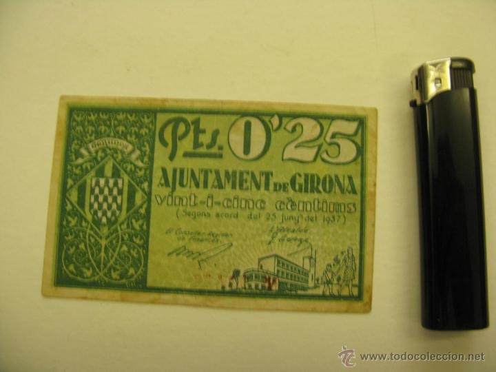 Billetes locales: billete ajuntament de girona - Foto 2