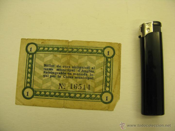 Billetes locales: billete municipi dangles - Foto 2