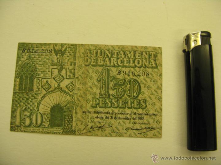 Billetes locales: billete ajuntament de barcelona - Foto 1