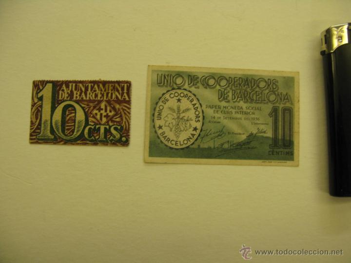 Billetes locales: billete ajuntament de barcelona - Foto 1