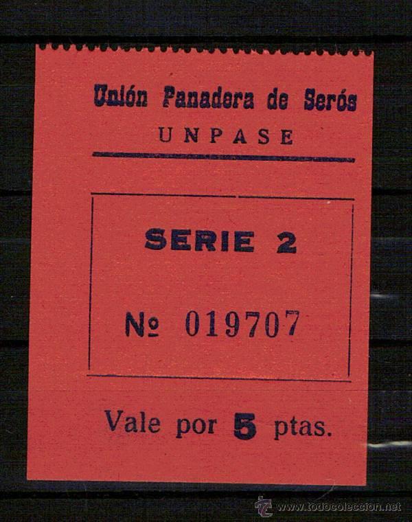 Billetes locales: SEROS (LERIDA) - Foto 1