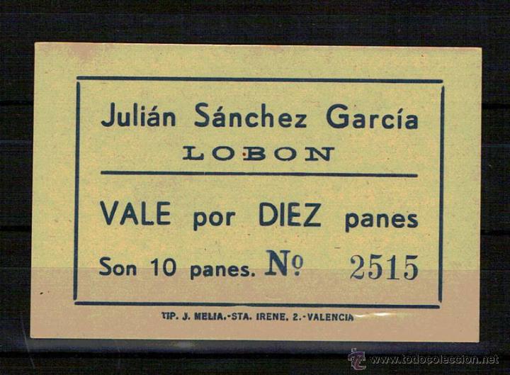Billetes locales: VALENCIA - Foto 1