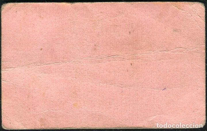 Billetes locales: 25 Centimos - ASC&Oacute; (Tarragona) - EBC  RARO - Foto 2