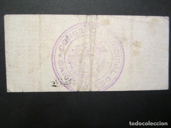 Billetes locales: 50 c&eacute;ntimos de Sari&ntilde;ena sin serie-6443 - Foto 2