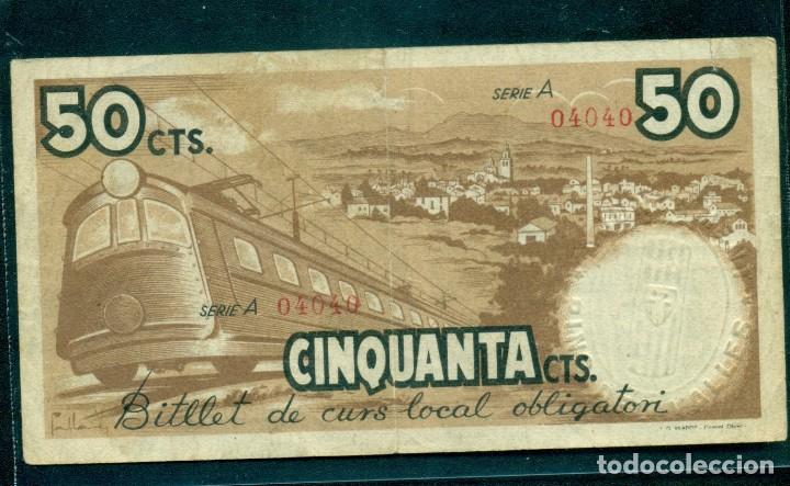 Billetes locales: 50 CTMS DE PINS DEL VALLES - Foto 2