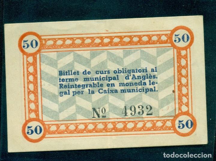 Billetes locales: 50 CTMS DE ANGLES - Foto 2