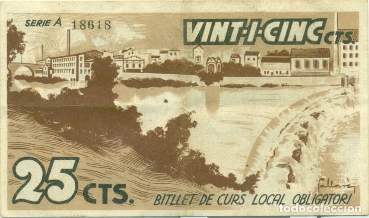 Billetes locales: 25 CTMS. DE SALLENT - Foto 2