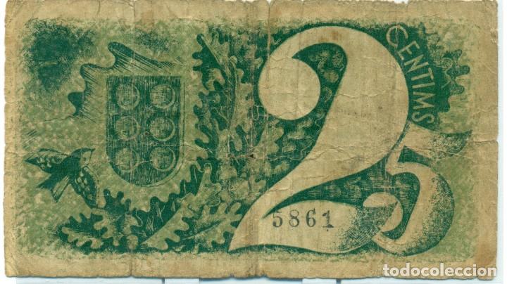 Billetes locales: 25 CTMS DE M,0ONTCADA I REIXAC - Foto 2